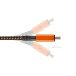 Xtreme USB-C Auf Lightning Kabel - 1.5 Meter- Schwarz/Orange -Xtorm Geschäft CXX XtremeCables ProductShotsPlus 2 203ce761 5f6a 448e ae3a 5e57f381cd58