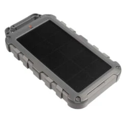 Solar Powerbank 20 W - 10000 MAh - Fuel Series 4 - Grau/Dunkelgrau