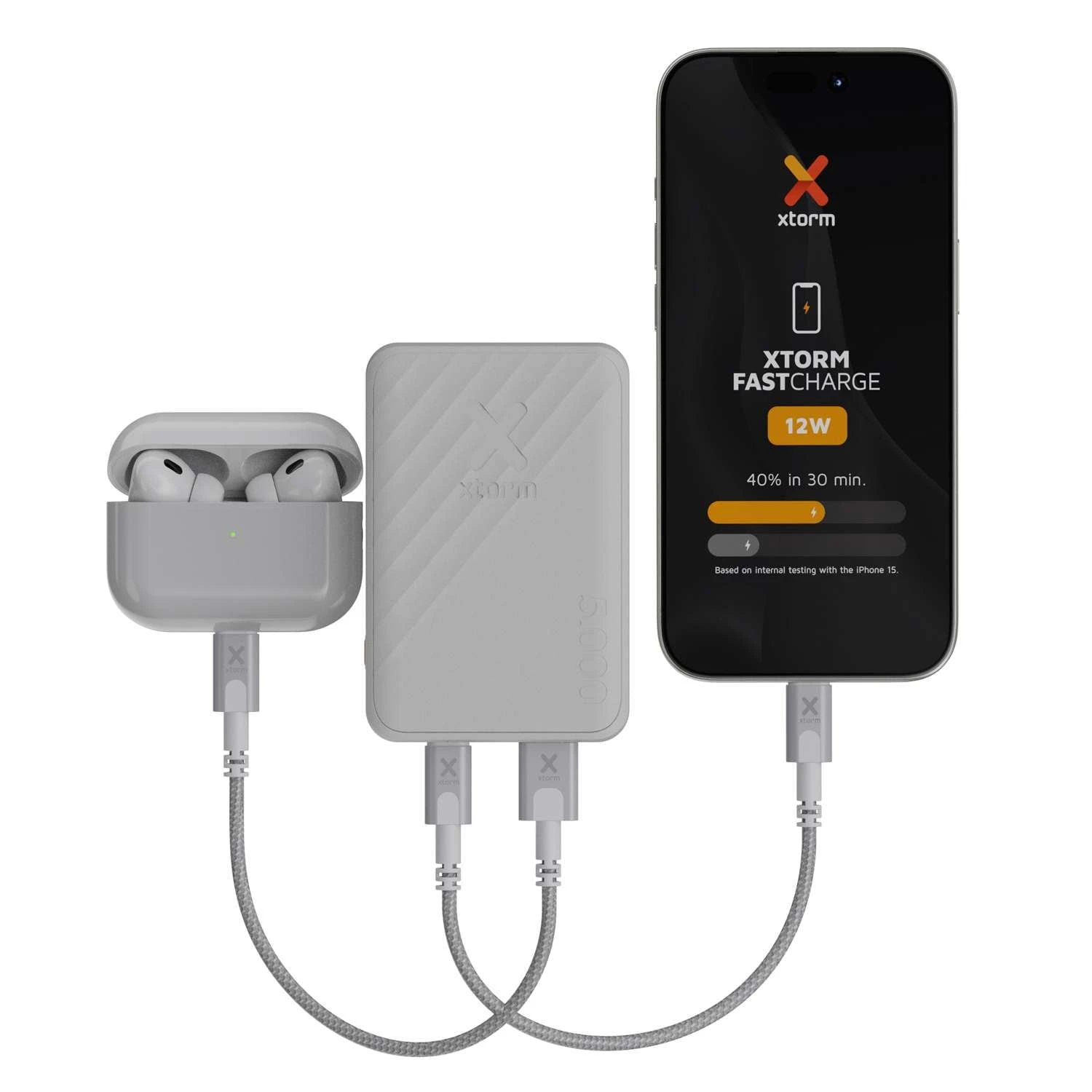 Powerbank Go2 5000mAh White 6 Powerbank Go2 5000mAh White – Bild 4