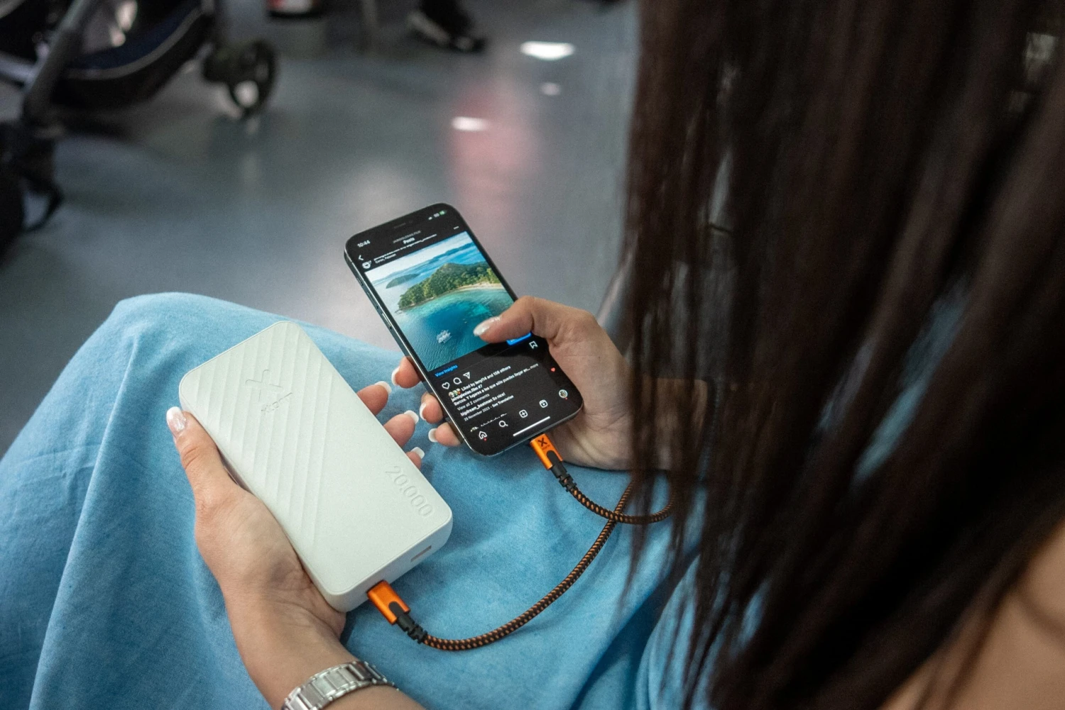 Powerbank Go2 20000mAh White 4 Powerbank Go2 20000mAh White – Bild 3