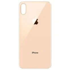 BACK COVER VETRO SCOCCA POSTERIORE CON ADESIVO PER IPHONE XS GOLD ORO