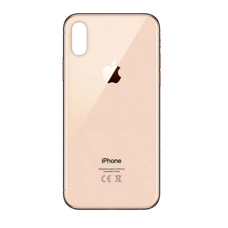 BACK COVER VETRO SCOCCA POSTERIORE CON ADESIVO PER IPHONE XS MAX GOLD ORO 3 BACK COVER VETRO SCOCCA POSTERIORE CON ADESIVO PER IPHONE XS MAX GOLD ORO