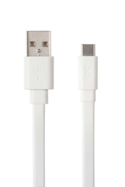 Flat USB Auf USB-C Kabel - 3 Meter