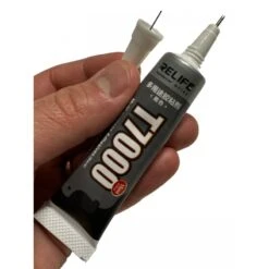 Colla T7000 Nera 15ml Per Riparazione Display Touchscreen Smartphone Tablet Multiuso