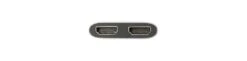 Connect USB-C Auf 2x HDMI Hub - Space Grey -Xtorm Geschäft connect usb c auf 2x hdmi hub space grey 359987