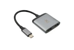 Connect USB-C Auf 2x HDMI Hub - Space Grey