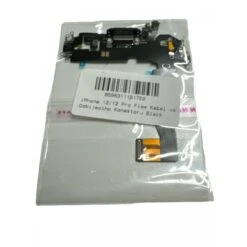 CONNETTORE DI RICARICA APPLE IPHONE 12 12 PRO NERO CON FLAT MICROFONO