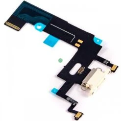 FLAT DI RICARICA CONNETTORE CARICA CON MICROFONO PER IPHONE XR BIANCO