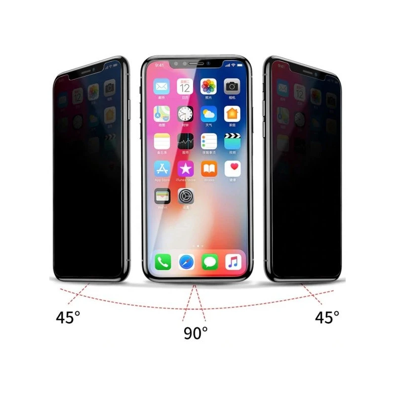 PELLICOLA PRIVACY IN VETRO TEMPERATO PROTEZIONE DISPLAY PER IPHONE XR 5 PELLICOLA PRIVACY IN VETRO TEMPERATO PROTEZIONE DISPLAY PER IPHONE XR – Bild 3
