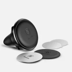 SUPPORTO PORTA CELLULARE BASEUS PER AUTO CON CALAMITA BOCCHETTE ARIA UNIVERSALE NERO -Xtorm Geschäft supporto porta cellulare baseus per auto con calamita bocchette aria universale nero 3